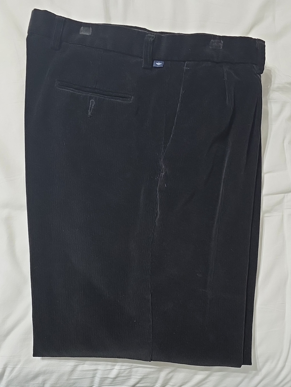 Dockers Men's Black Corduroy Trousers